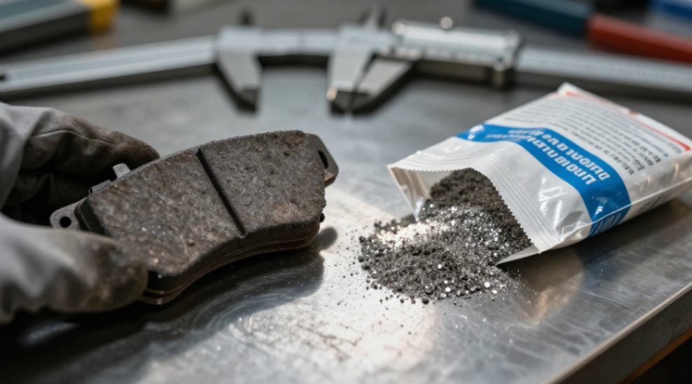 The contrast between traditional wear and a modern, superior abrasive material.