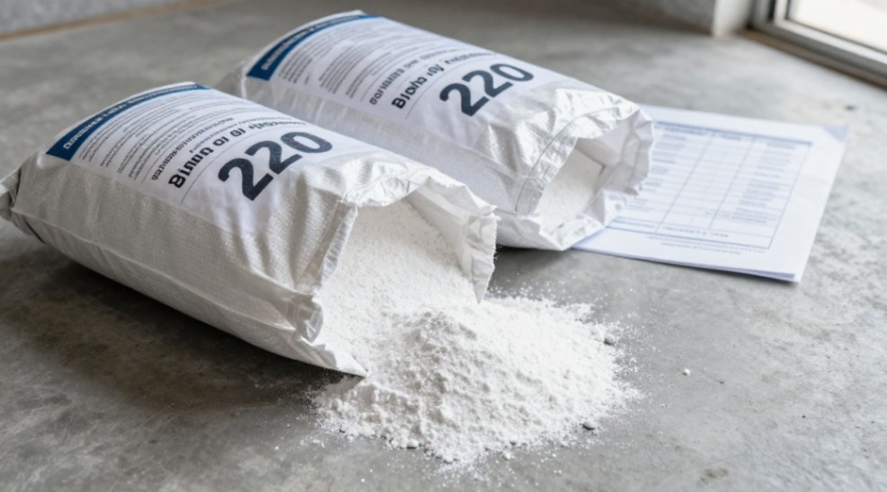 Selecting the right abrasive: quality bags with clear labels and supporting documentation.