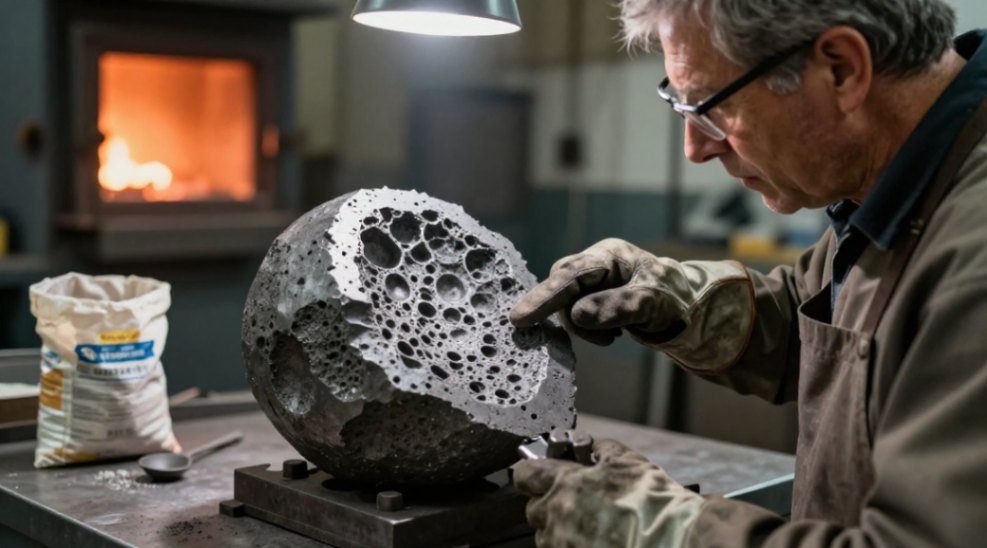 Inconsistent carburizing and shrinkage porosity are costly signs of inferior silicon carbide.